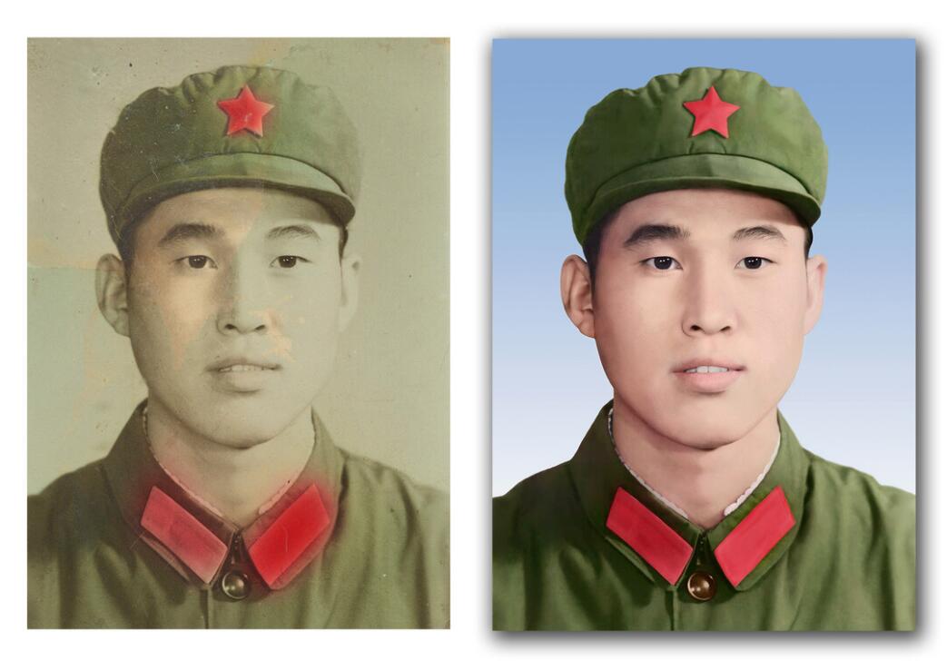 大安破损照片修复-18